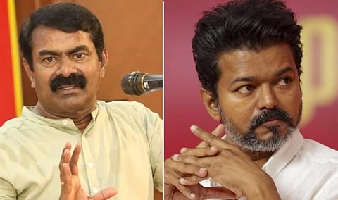 “விஜய் கட்சியால் நாதக வாக்குகள் குறையுமென சிலர் சொல்வது ஓர் உத்தி” - சீமான்