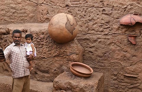 கீழடி அருங்காட்சியகம் | கோப்புப் படம்: ஆர்.அசோக்