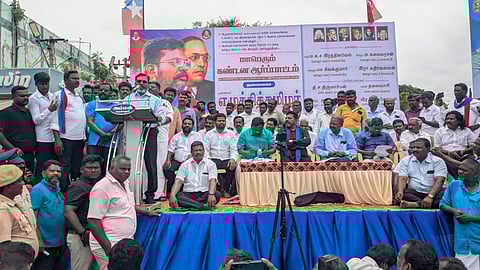 “கவின் படுகொலையை விஜய் கண்டிக்கவில்லை” - திருமாவளவன்