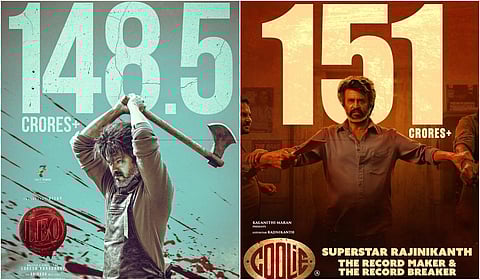 முதல் நாளில் ரூ.151 கோடி வசூல்: ’லியோ’வை முந்தியது ‘கூலி’