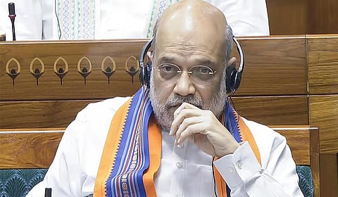 கைதாவதற்கு முன் ராஜினாமா செய்தேன்: மக்களவையில் அமித் ஷா ஆவேசம்