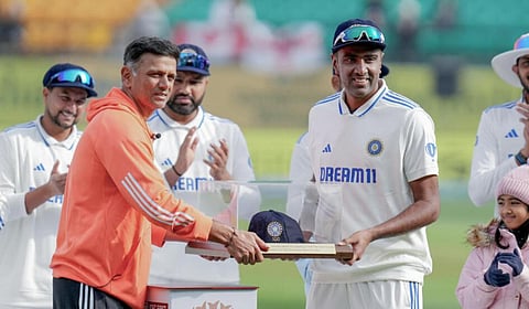 “உங்கள் பவுலிங்கில் கேட்சை விட்டபோதே ஓய்வு எண்ணம் வந்தது” - அஸ்வினிடம் திராவிட் மனம் திறப்பு