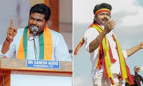 “ஸ்டாலினை ‘அங்கிள்’ எனும் விஜய்யை ‘பூமர் என்று அழைத்தால்..?” - அண்ணாமலை கருத்து