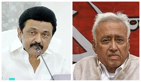 கம்யூனிஸ்ட் கட்சியின் மூத்த தலைவர் சுரவரம் சுதாகர் ரெட்டி மறைவு: முதல்வர் ஸ்டாலின் இரங்கல்