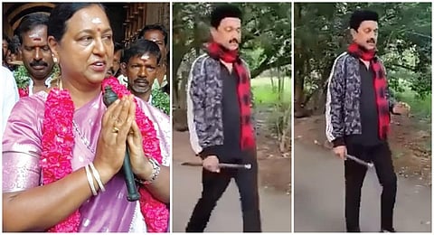 கையில் இருப்பது மந்திரக்கோலா, மருத்துவக்கோலா? - பிரேமலதாவும் கையில் கரகோல் வைத்திருக்கும் ‘கணக்கு’ என்ன?