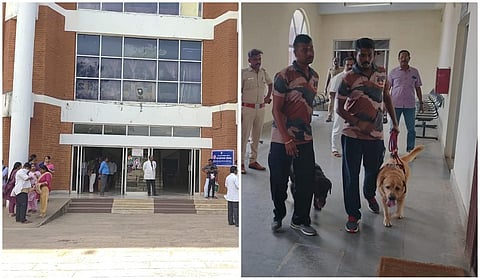 கடலூர் அரசு மருத்துவக் கல்லூரிக்கு வெடிகுண்டு மிரட்டல்: மோப்ப நாய் உதவியுடன் நிபுணர்கள் சோதனை