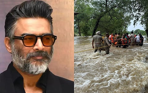 கனமழை பாதிப்பு: லடாக்கில் சிக்கித் தவிக்கும் நடிகர் மாதவன்