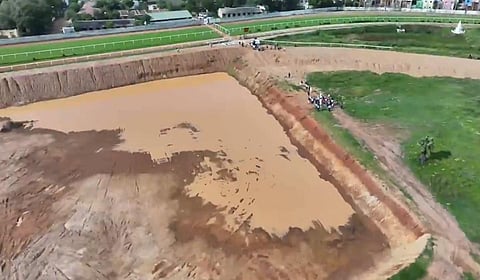 கிண்டி ரேஸ் கோர்ஸ் மைதானத்தில் 8.66 மி. கன லிட்டர் தண்ணீரை தேக்கக்கூடிய 4 குளங்கள்: மா.சுப்பிரமணியன் தகவல்