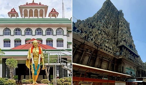 மீனாட்சியம்மன் கோயில் சொத்துகளை மீட்கக் கோரிய வழக்கு: அரசு அறிக்கை தாக்கல் செய்ய உத்தரவு