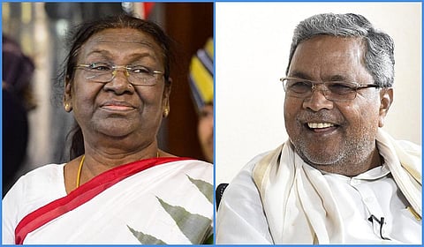 ‘கன்னடம் தெரியுமா?’ - என்ற சித்தராமையா கேள்விக்கு முர்மு பதில்