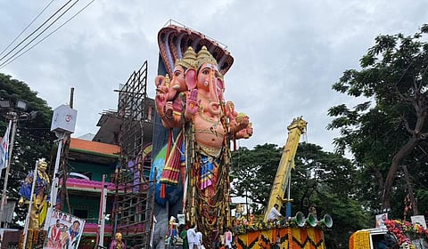 ஹைதராபாத்தில் இன்று விநாயகர் சிலைகள் ஊர்வலம்