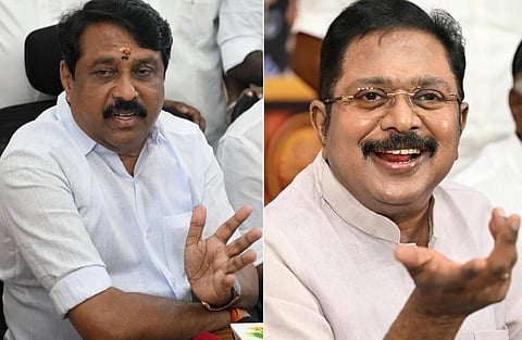 இடது: நயினார் நாகேந்திரன் | வலது: டிடிவி தினகரன்