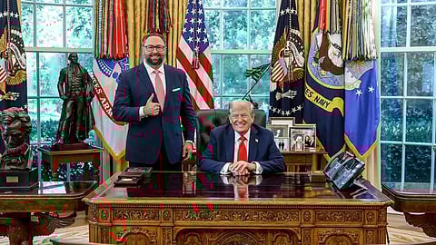 இந்தியாவுக்காக ‘லாபி’ செய்ய ட்ரம்ப்பை சந்தித்த ஜேசன் மில்லர்: யார் இவர்?