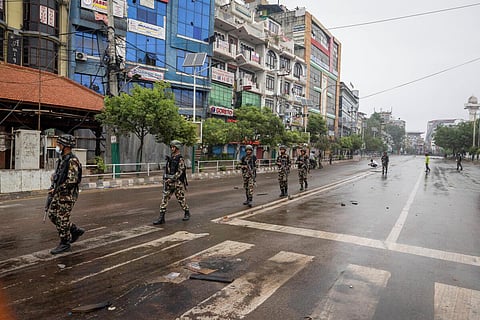 காத்மாண்டு நகரில் ராணுவம் குவிப்பு.