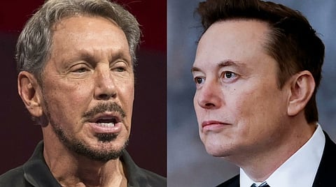 உலக செல்வந்தர் பட்டியல்: எலான் மஸ்க்கை முந்திய லேரி எலிசன்!