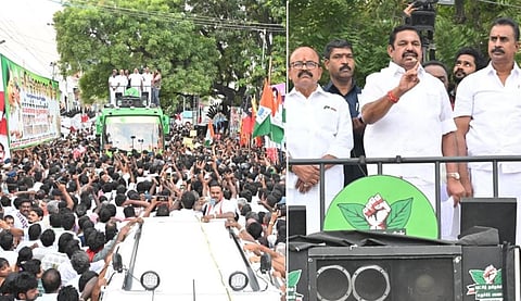 “கேபிள் டிவி செட்டாப் பாக்ஸ் மூலம் ரூ.300 கோடி இழப்பு” - திருப்பூரில் எடப்பாடி பழனிசாமி குற்றச்சாட்டு