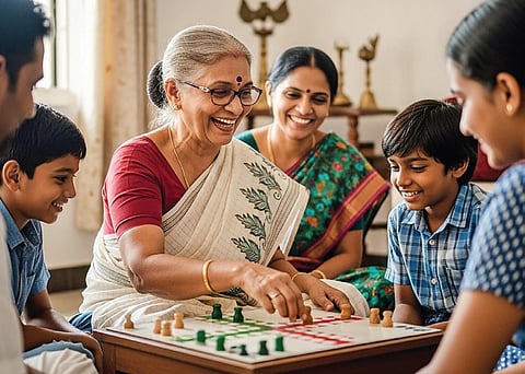 சிறுமிபோல் விளையாடும் மாமியார் | ஆயிரத்தில் ஒருவர்