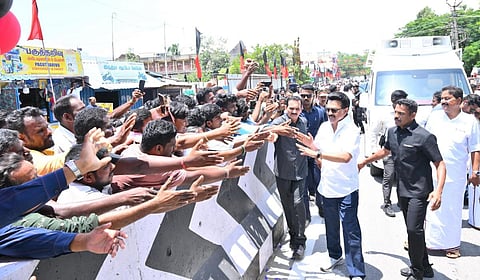 திமுகவின் 505 தேர்தல் வாக்குறுதிகளில் 364 செயல்பாட்டில் இருக்கிறது - முதல்வர் ஸ்டாலின்