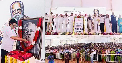 பெரியார் பிறந்தநாள்: முதல்வர் ஸ்டாலின், அரசியல் கட்சித் தலைவர்கள் புகழஞ்சலி