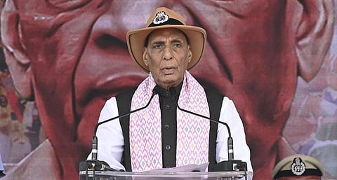 இந்தியா - பாக். மோதல் யாருடைய தலையீட்டாலும் நிறுத்தப்படவில்லை: ராஜ்நாத் சிங்