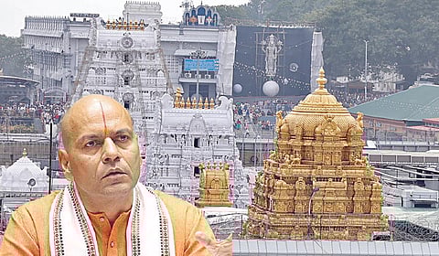 பிரம்மோற்சவ விழாவில் 60 டன் மலர்களால் அலங்காரம்: திருமலை திருப்பதி தேவஸ்தான நிர்வாக அதிகாரி தகவல்