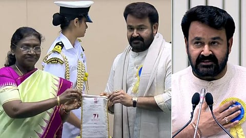 “சினிமாவே என் ஆன்மாவின் இதயத் துடிப்பு” - தாதா சாகேப் பால்கே விருது பெற்ற மோகன்லால் நெகிழ்ச்சி!