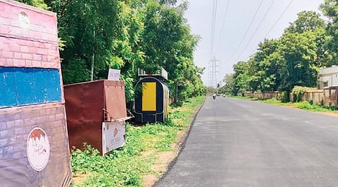 தஞ்சையில் மக்களை கவரும் வகையில் உருவாகி வரும் ‘ஃபுட் ஸ்ட்ரீட்’