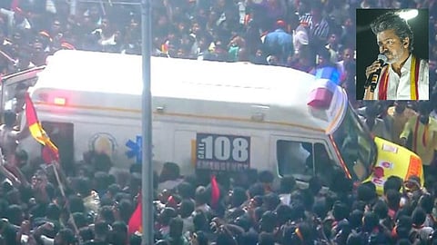 கரூரில் விஜய் பிரச்சார கூட்ட நெரிசலில் 31 பேர் உயிரிழப்பு: குழந்தைகள் உள்பட 25 பேருக்கு தீவிர சிகிச்சை