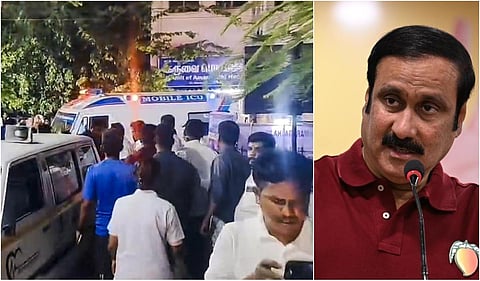 கரூர் விஜய் பிரச்சார நெரிசல்: உயர்நிலை விசாரணைக்கு ஆணையிட அன்புமணி வலியுறுத்தல்