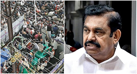 “முழுமையான பாதுகாப்பு கொடுத்திருந்தால் உயிரிழப்புகளை தவிர்த்திருக்கலாம்” - கரூரில் இபிஎஸ் பேட்டி