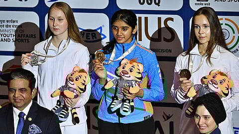 உலக கோப்பை துப்பாக்கிச் சுடுதல்: 2-வது தங்கம் வென்றார் அனுஷ்கா