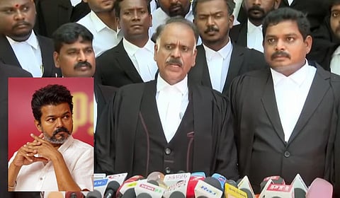 விஜய் கரூர் செல்ல உரிய பாதுகாப்பு வழங்க வேண்டும்: நீதிமன்றத்தில் தவெக கோரிக்கை