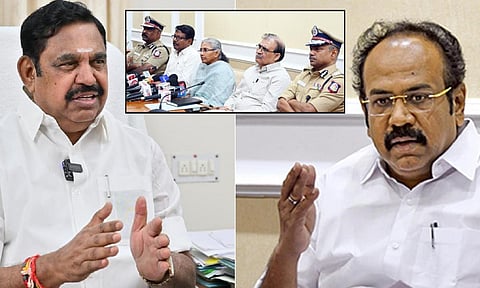 கரூர் விவகாரத்தில் அரசு அதிகாரிகள் விளக்கம்: பழனிசாமி சாடலும், தங்கம் தென்னரசு பதிலும்