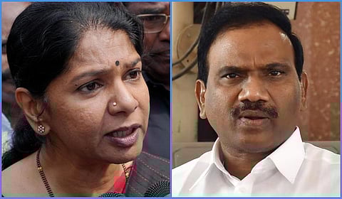 ஆறுதல்கூட கூறாமல் தப்பியோடிய தலைவரை பார்த்ததில்லை: திமுக எம்பி.க்கள் கனிமொழி, ஆ.ராசா விமர்சனம்