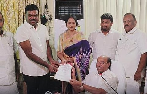 பாமக இளைஞரணி தலைவராக ஜி.கே.மணியின் மகன் தமிழ்க்குமரன் நியமனம்: ராமதாஸ் அறிவிப்பு