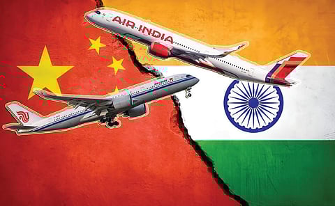 5 ஆண்டுகளுக்கு பிறகு அக்.26 முதல் மீண்டும் இந்தியா - சீனா இடையே விமான சேவை - முழு விவரம்
