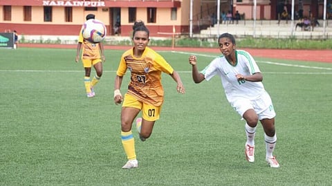 தேசிய சீனியர் மகளிர் கால்பந்து: சத்தீஸ்கரை வீழ்த்தியது தமிழ்நாடு அணி