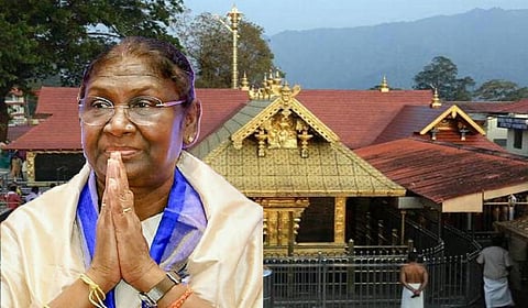 ஐயப்பனை தரிசிக்க சபரிமலைக்கு குடியரசு தலைவர் முர்மு அக்.22-ல் வருகை