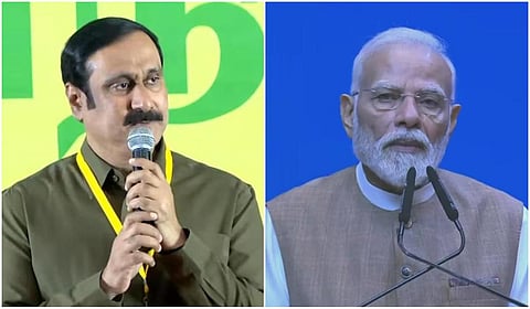 அரச தலைமைப் பதவியில் 25 ஆண்டுகள்; சாதனைப் பயணம் தொடரட்டும்: மோடிக்கு அன்புமணி வாழ்த்து