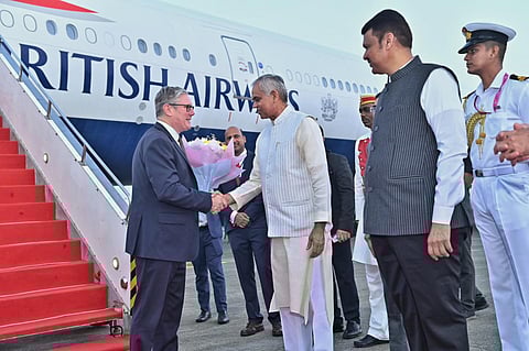 இரண்டு நாள் பயணமாக இந்தியா வந்தார் இங்கிலாந்து பிரதமர் ஸ்டார்மர்: மோடியுடன் நாளை சந்திப்பு