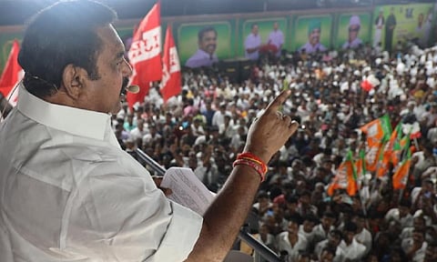 “கோவை உயர்மட்ட பாலத்தின் 55% பணிகள் நிறைவுற்றது அதிமுக ஆட்சியில்தான்” - பழனிசாமி பேச்சு