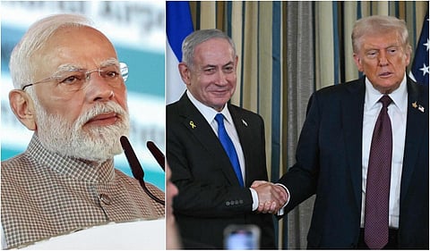 காசா அமைதித் திட்டத்துக்கான ட்ரம்ப்பின் ஒப்பந்தம்: பிரதமர் மோடி வரவேற்பு