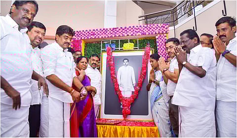 இமானுவேல் சேகரனார் ஒடுக்கப்பட்ட இனத்தின் மீட்சிக்காக இறுதிவரை போராடிய தியாகி: முதல்வர் ஸ்டாலின்