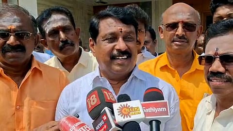 “திமுக அரசால் விஜய்க்கு மட்டுமல்ல... தமிழக மக்களுக்கும் ஆபத்து” - நயினார் நாகேந்திரன்