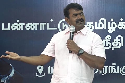 “விஜய்யை விமர்சிப்பதால் என்னை திமுகவின் பி டீம் என்கிறார்கள்” - சீமான் ஆதங்கம்