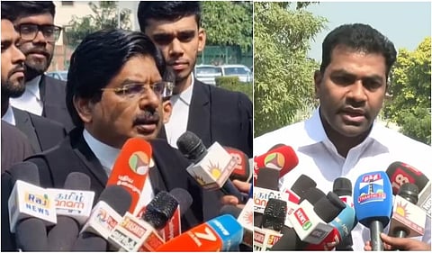 ஆதவ் அர்ஜுனாவின் குற்றச்சாட்டு ‘நீதிமன்ற அவமதிப்பு’ - திமுக எம்.பி வில்சன் விவரிப்பு