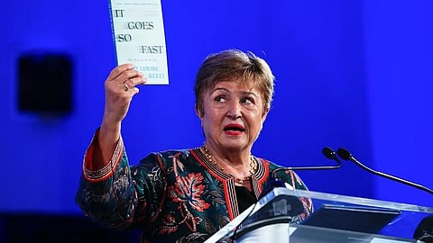 உலக பொருளாதார வளர்ச்சியின் இன்ஜினாக உருவெடுத்த இந்தியா: ஐஎம்எப் தலைவர் கிறிஸ்டலினா புகழாரம்