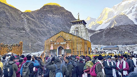 கேதார்நாத் கோயில் நடை அடைப்பு