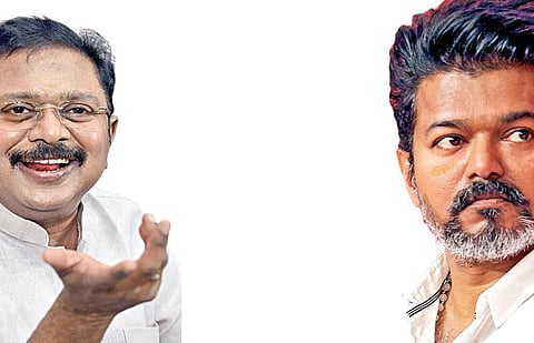 பழனிசாமியை தோளில் தூக்க மாட்டார் விஜய் - டிடிவி தினகரன் திட்டவட்டம்