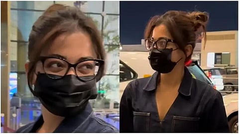 ராஷ்மிகா மந்தனாவுக்கு முகத்தில் சிகிச்சை: போட்டோவுக்கு போஸ் கொடுக்க மறுப்பு